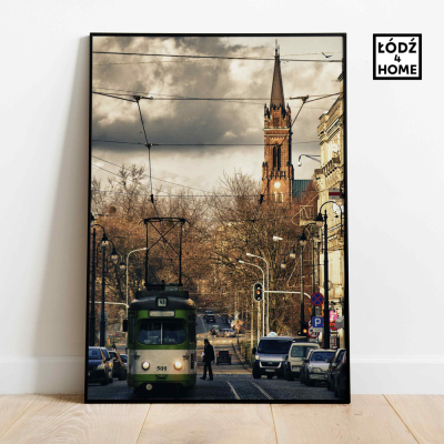 Plakat_Lodz_-_tramwaj_ulica_Nowomiejska